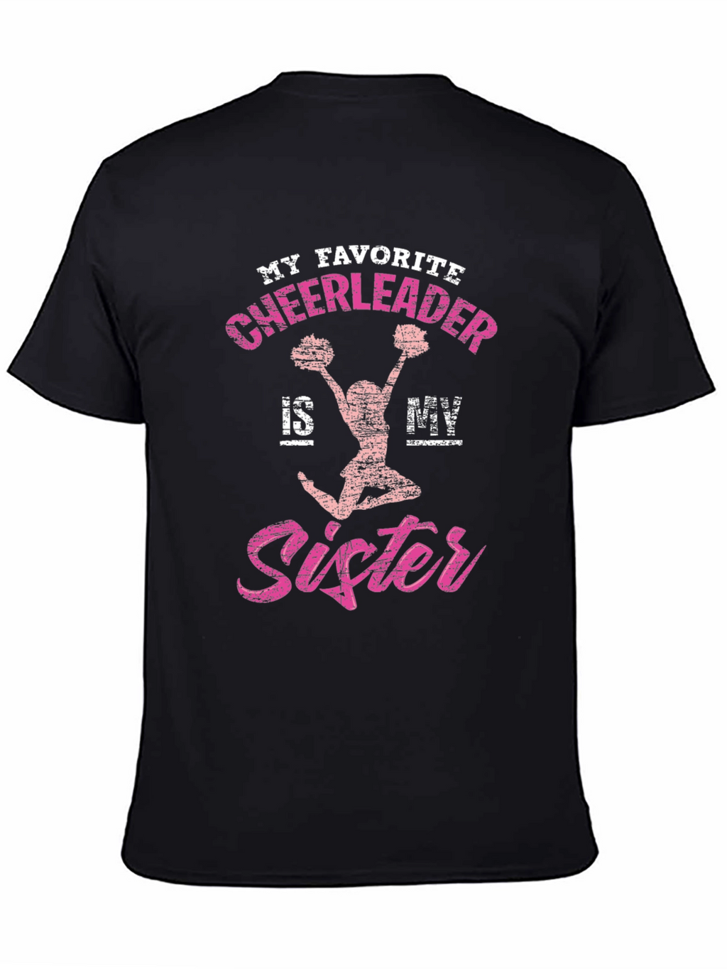 Cheerleader Sister T-Shirt - Proud Family Apparel