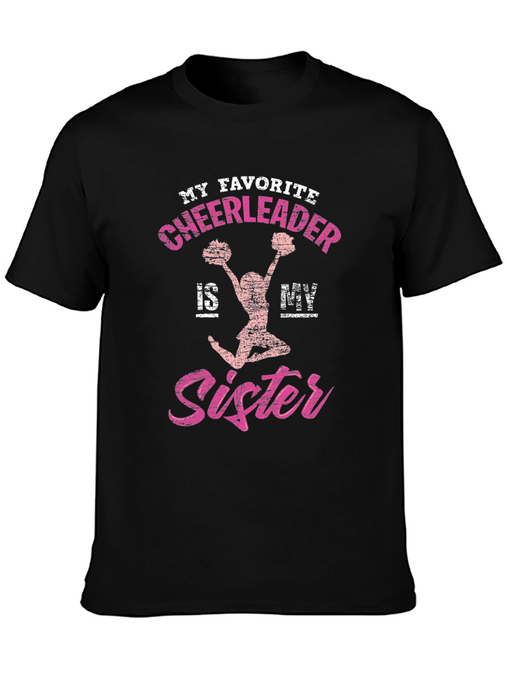 Cheerleader Sister T-Shirt - Proud Family Apparel