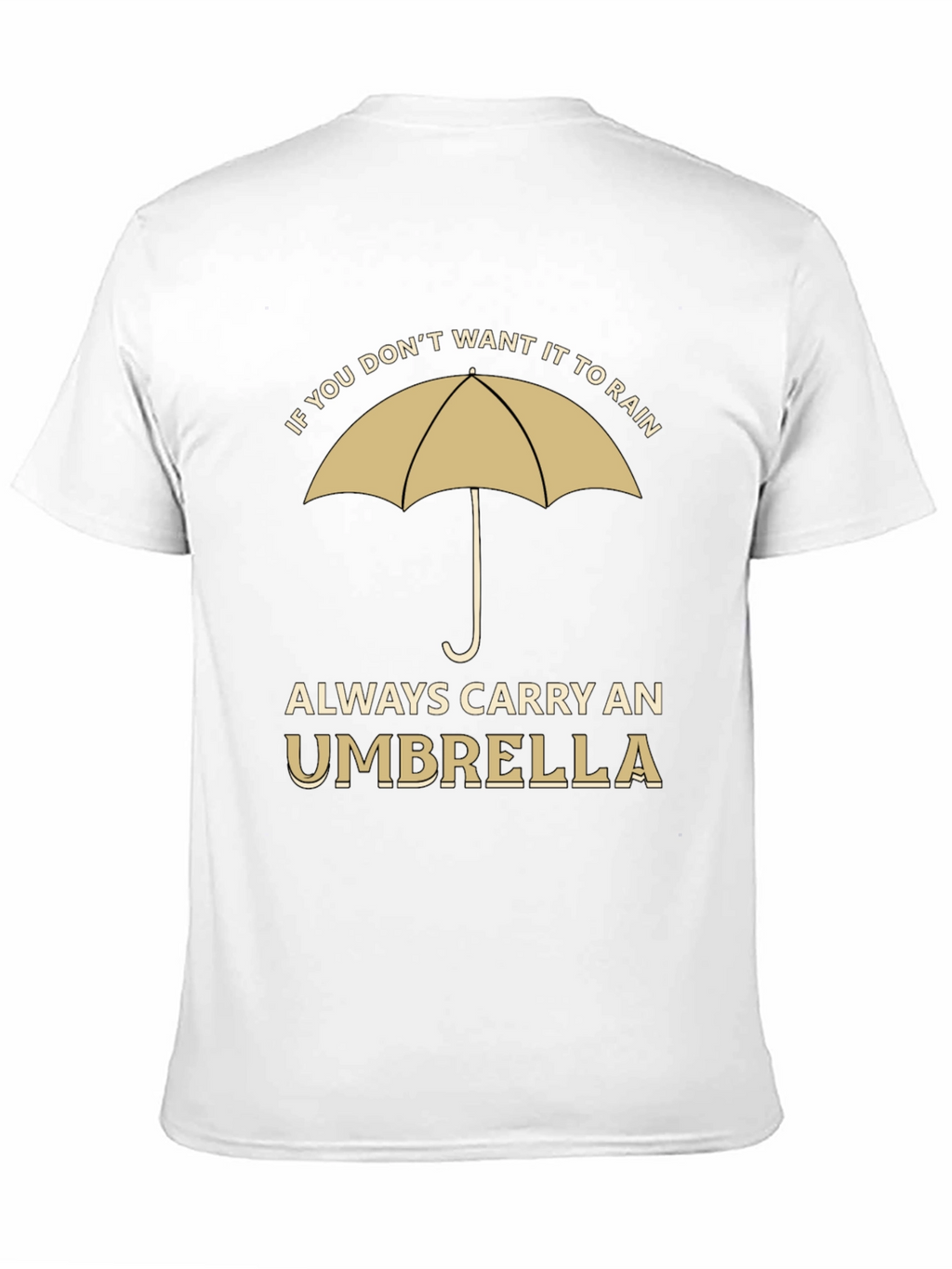 Carry An Umbrella T-Shirt - Funny Weather Shirt