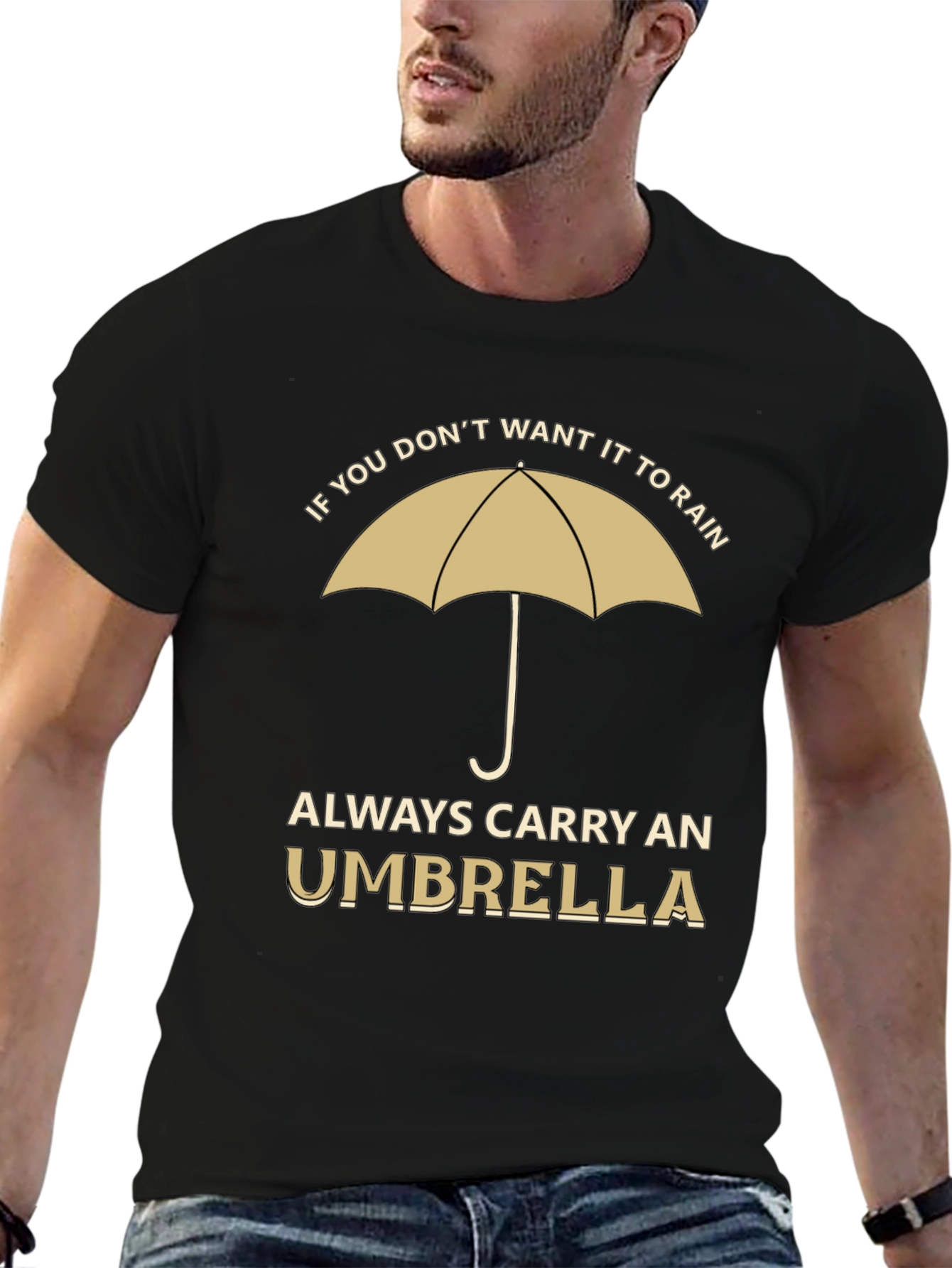 Carry An Umbrella T-Shirt - Funny Weather Shirt