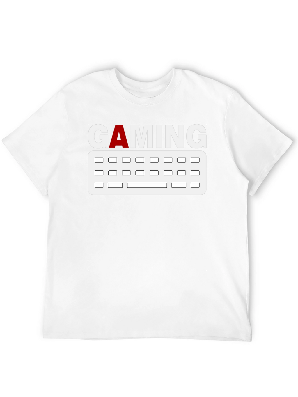 Gaming Keyboard Graphic T-Shirt