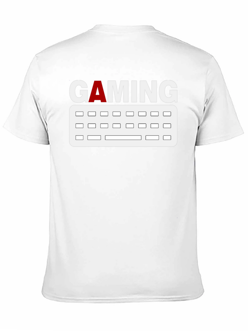 Gaming Keyboard Graphic T-Shirt