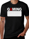 Gaming Keyboard Graphic T-Shirt