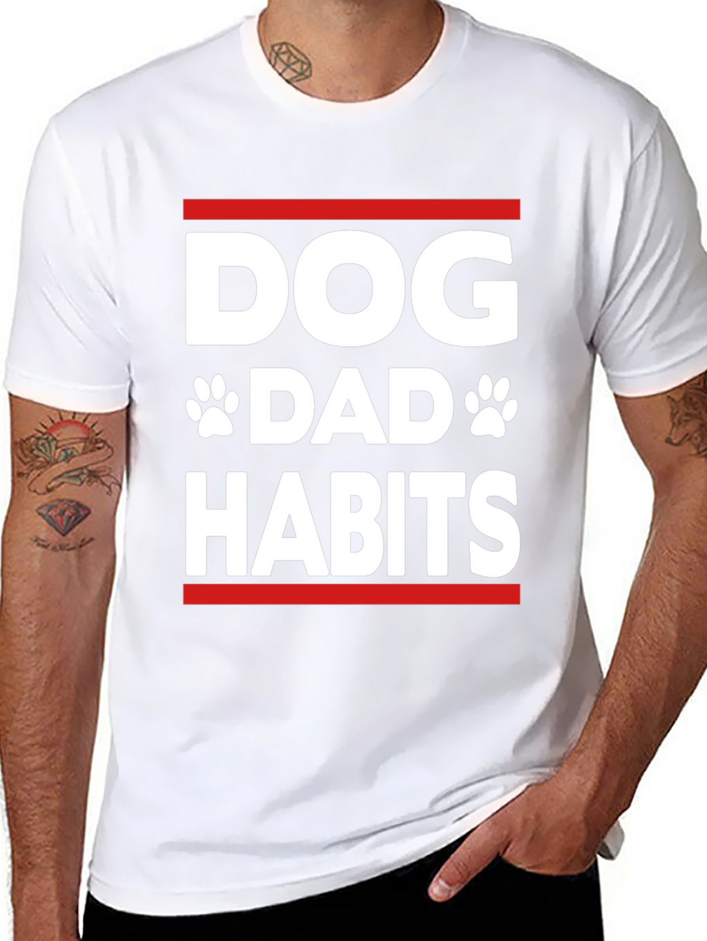 Dog Dad Habits T-Shirt