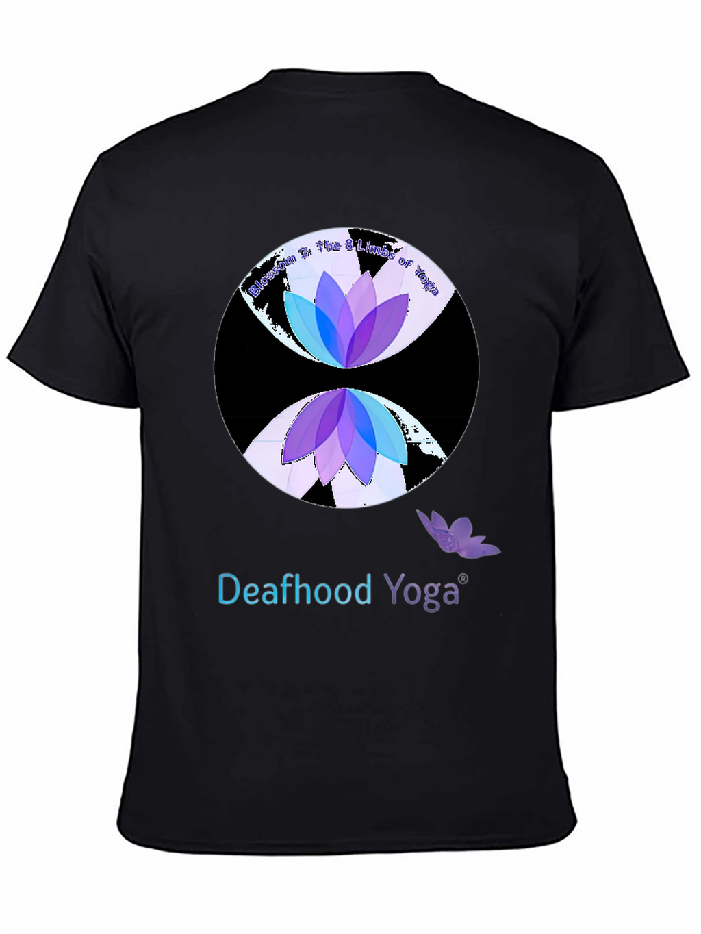 Deafhood Yoga Blossom Tee