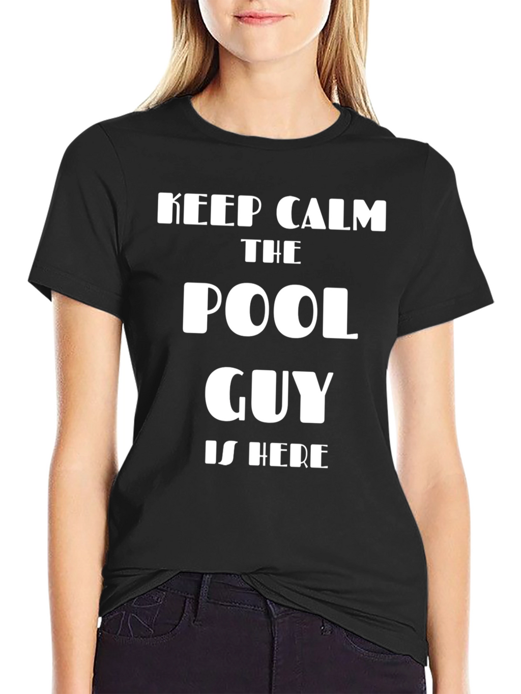 Keep Calm Pool Guy T-Shirt - Funny Summer Apparel