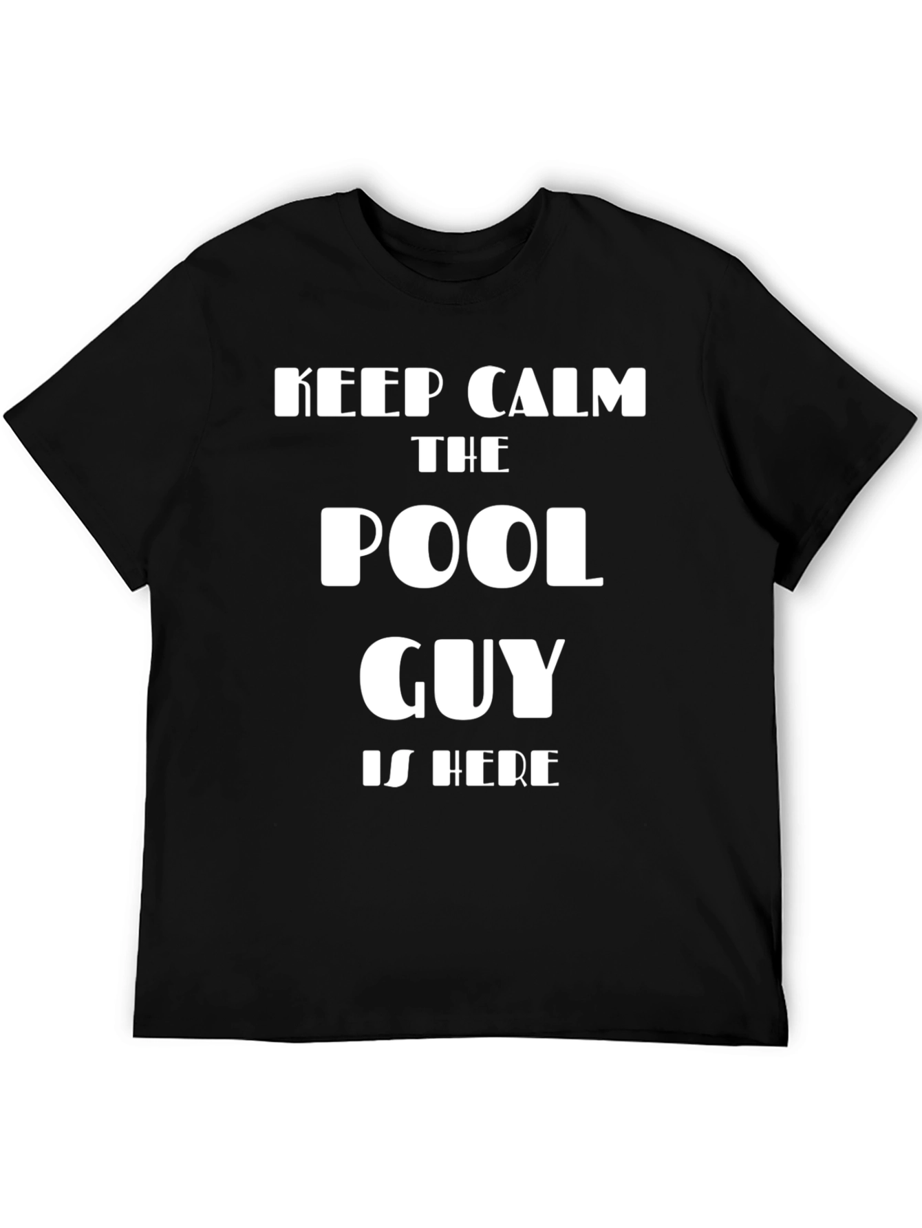 Keep Calm Pool Guy T-Shirt - Funny Summer Apparel
