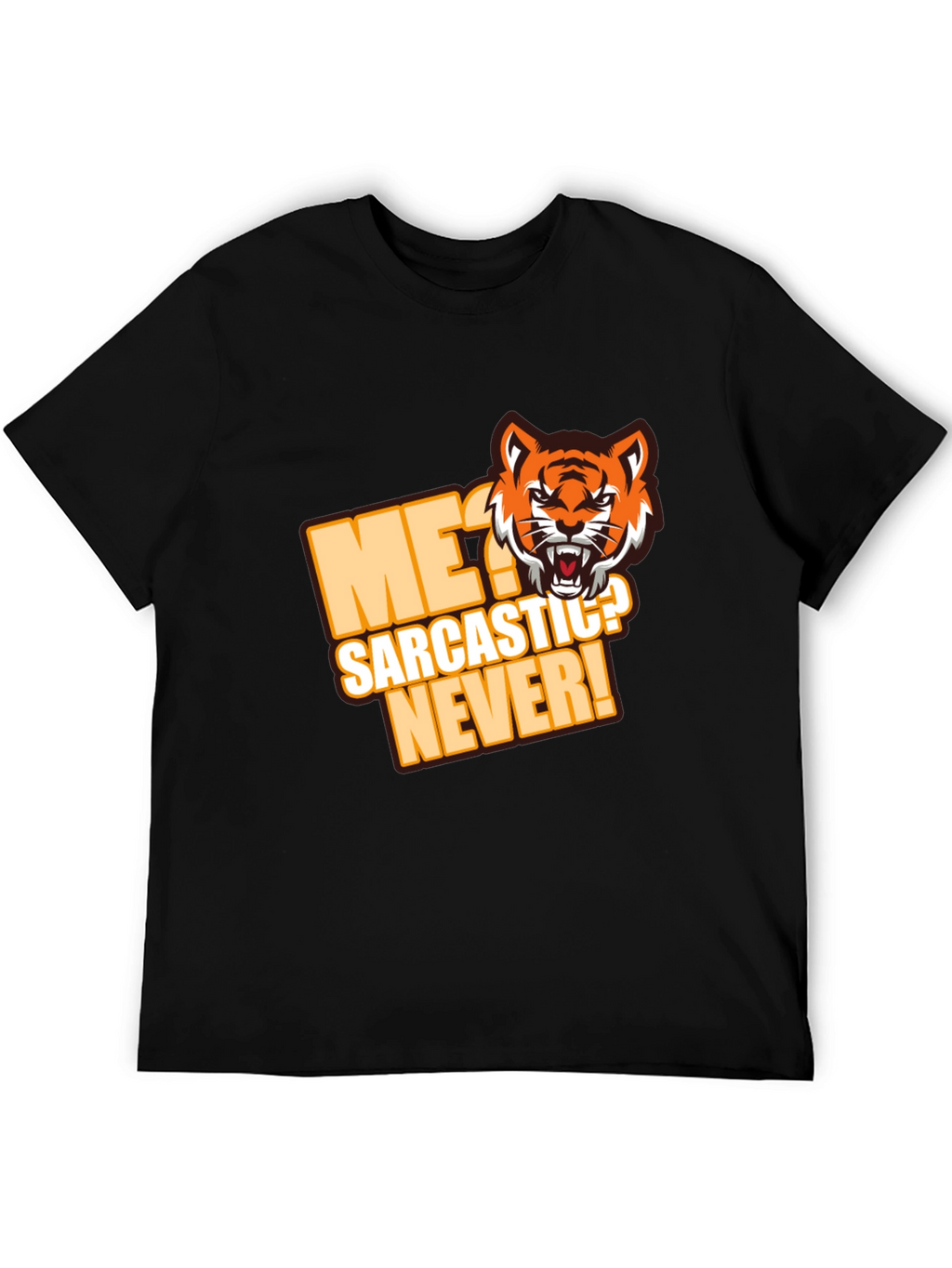 Sarcastic Tiger Graphic Tee