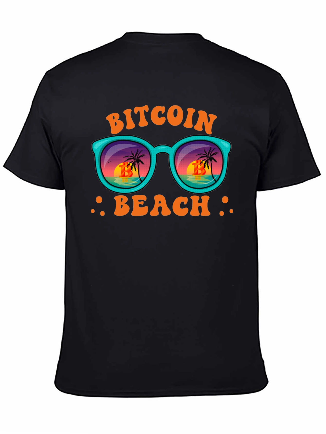 Bitcoin Beach T-Shirt - Crypto Vacation Vibes