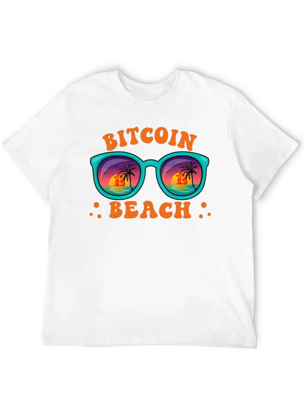 Bitcoin Beach T-Shirt - Crypto Vacation Vibes