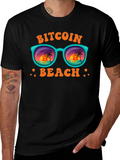 Bitcoin Beach T-Shirt - Crypto Vacation Vibes