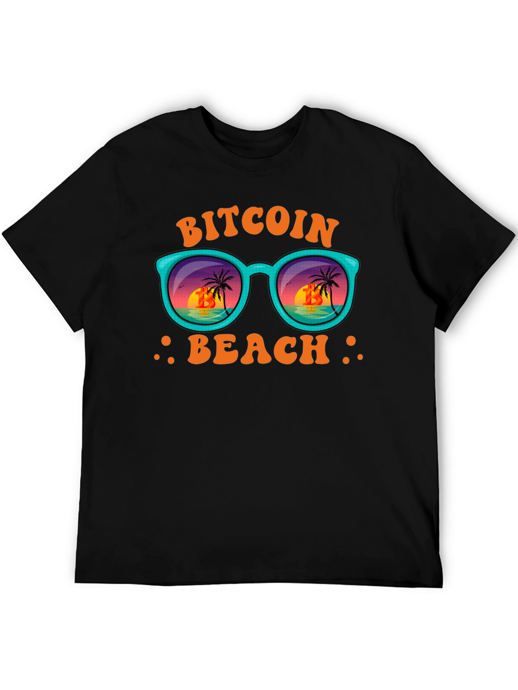 Bitcoin Beach T-Shirt - Crypto Vacation Vibes