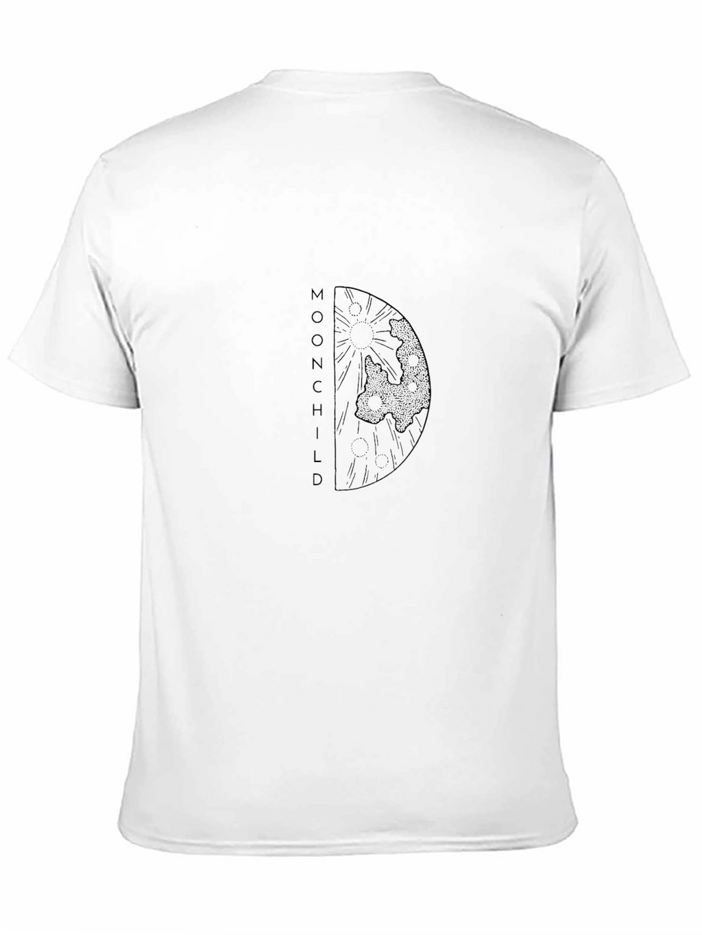 Moonchild Graphic Tee - Black