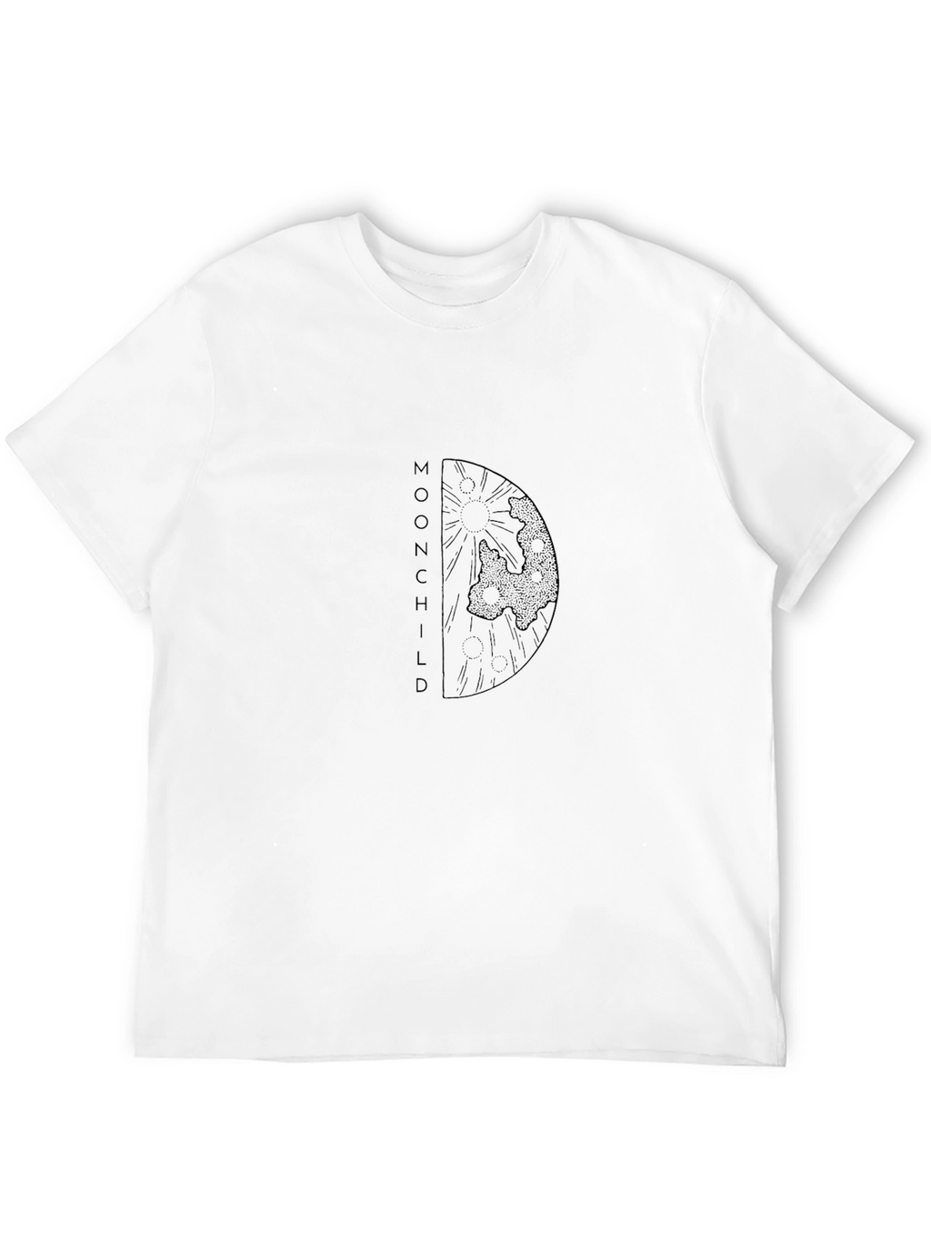 Moonchild Graphic Tee - Black