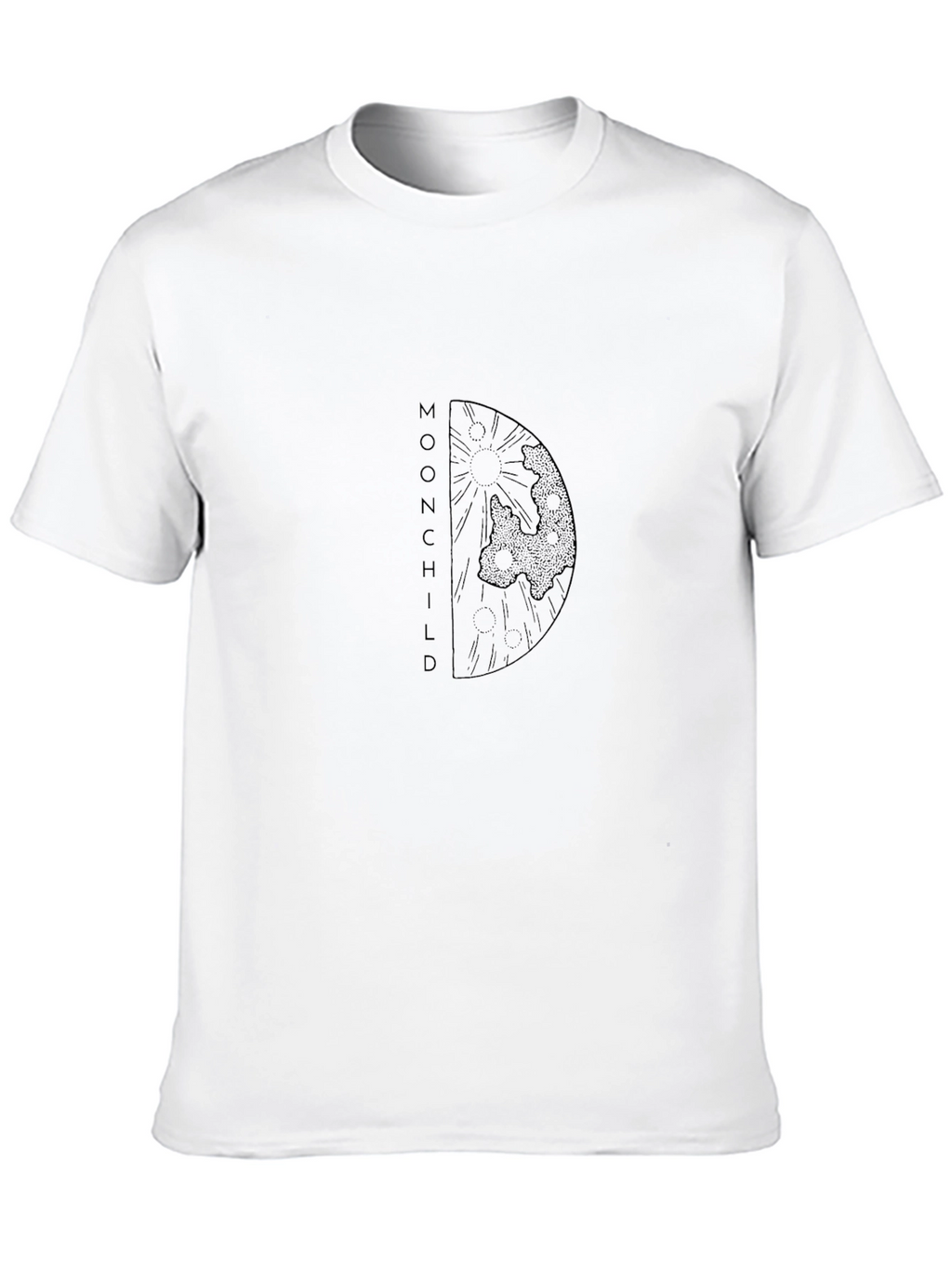 Moonchild Graphic Tee - Black