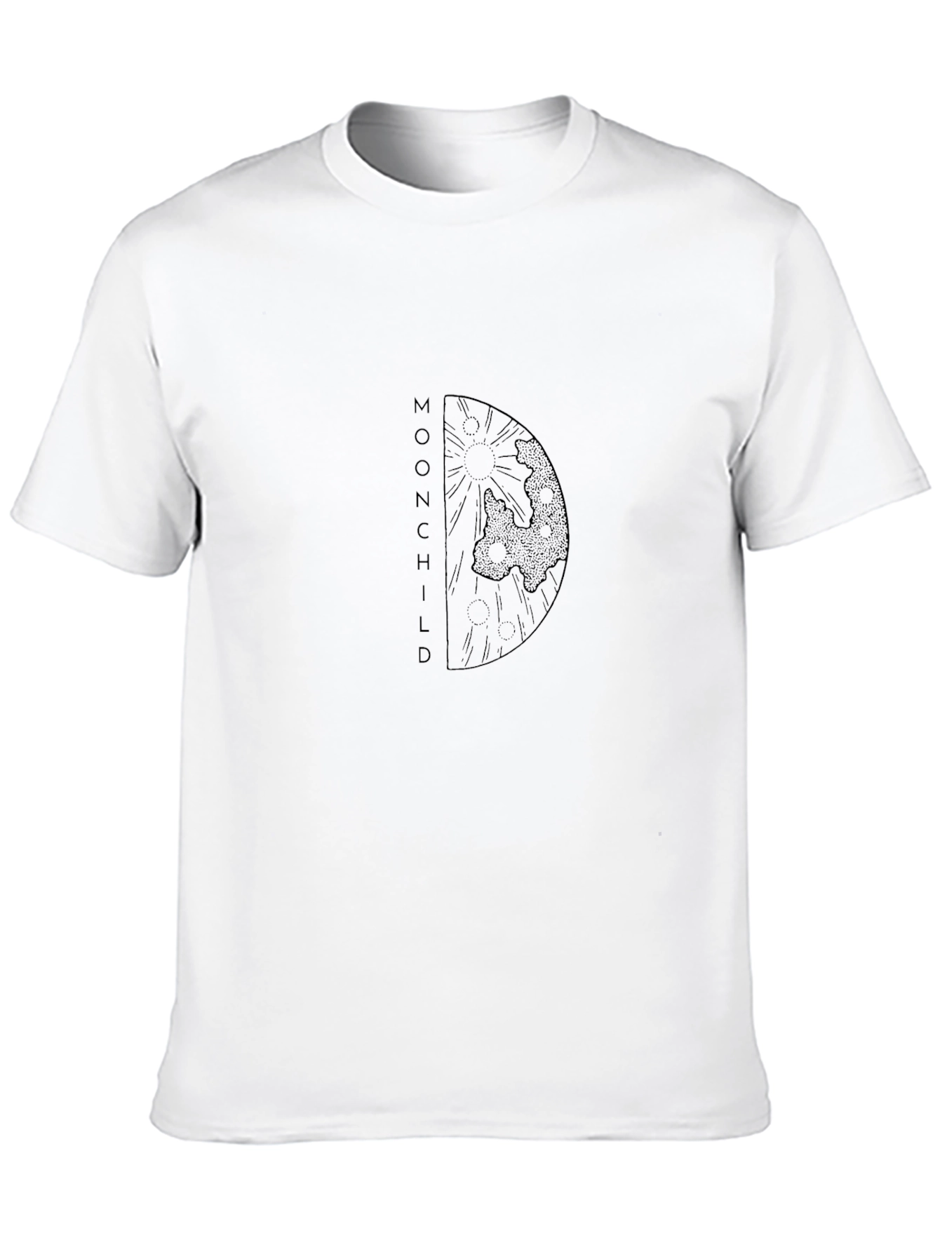 Moonchild Graphic Tee - Black