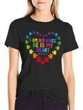 Autism Awareness Puzzle Heart T-Shirt
