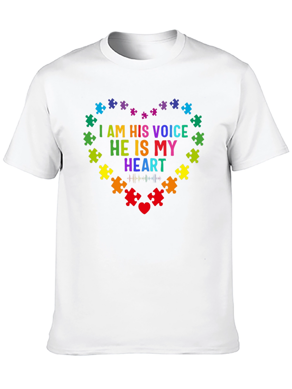 Autism Awareness Puzzle Heart T-Shirt