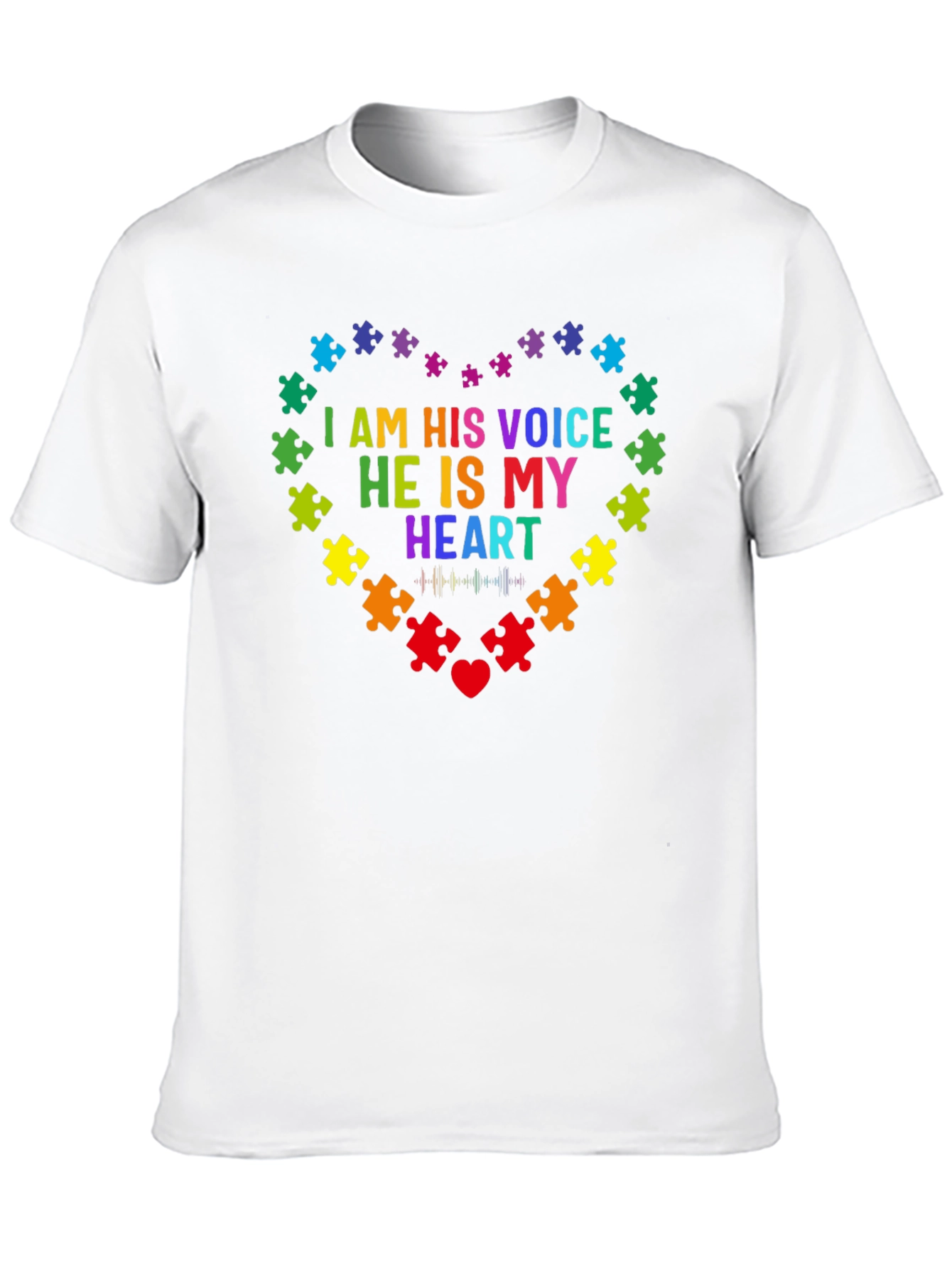 Autism Awareness Puzzle Heart T-Shirt