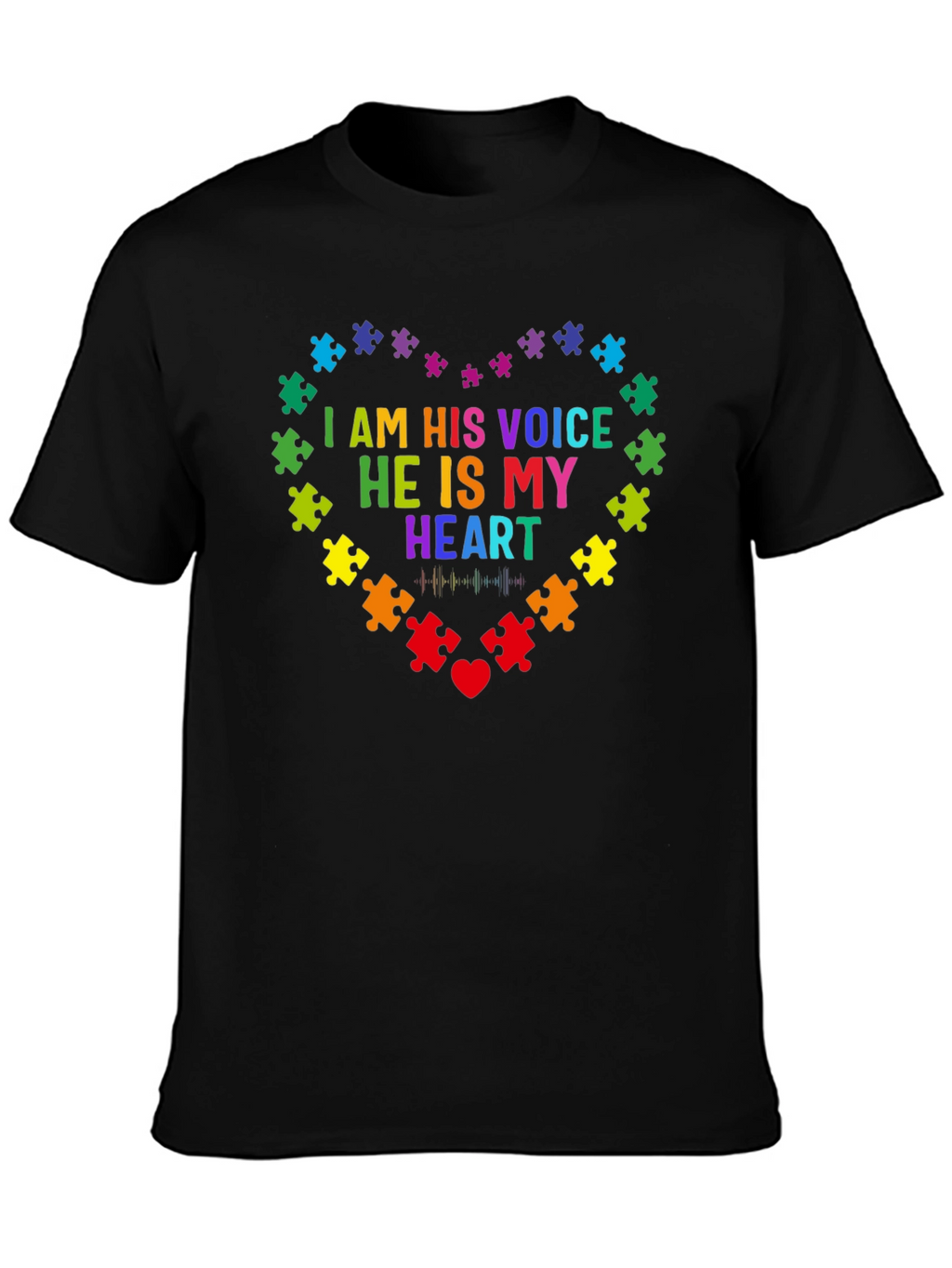 Autism Awareness Puzzle Heart T-Shirt