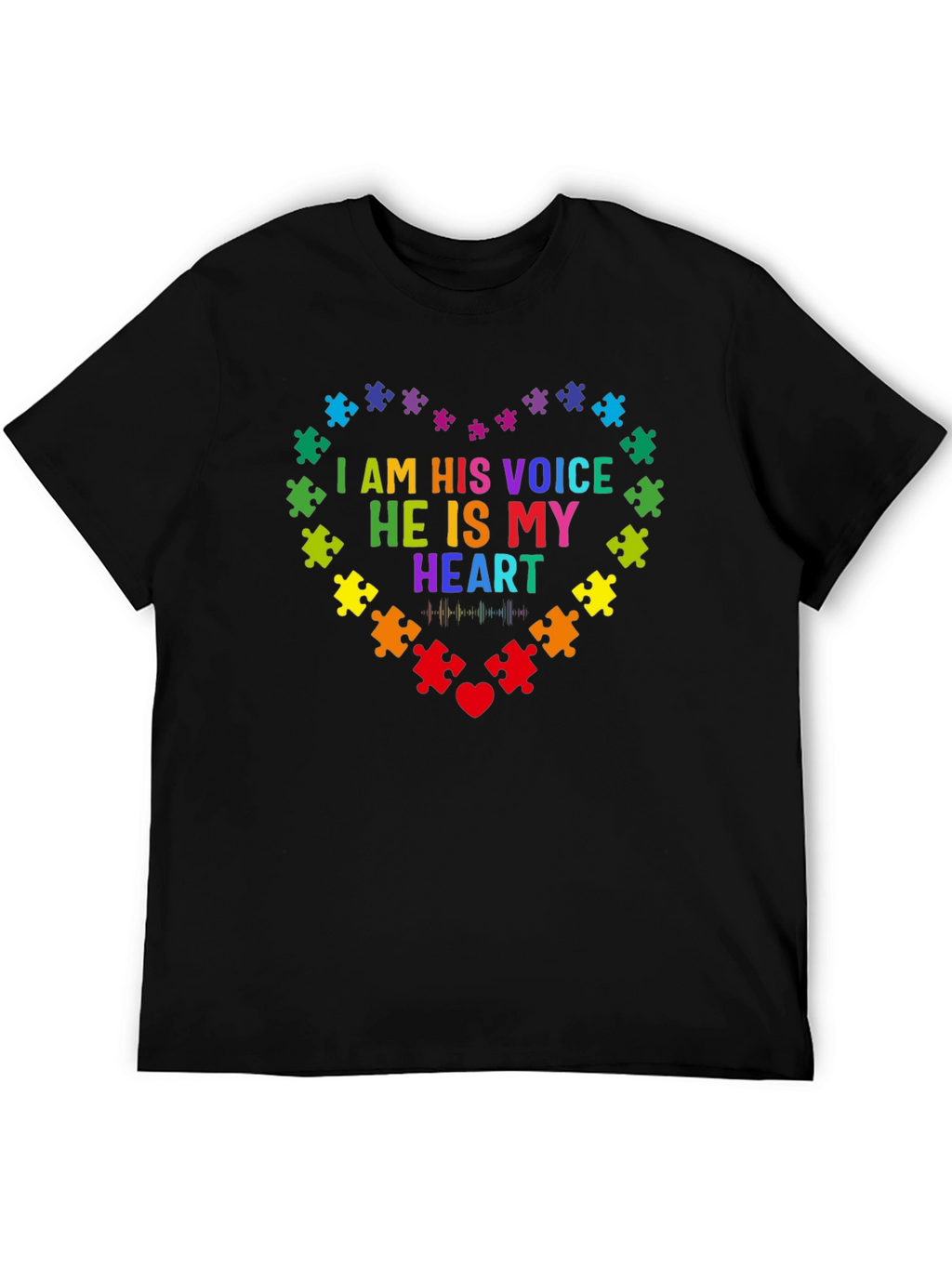 Autism Awareness Puzzle Heart T-Shirt