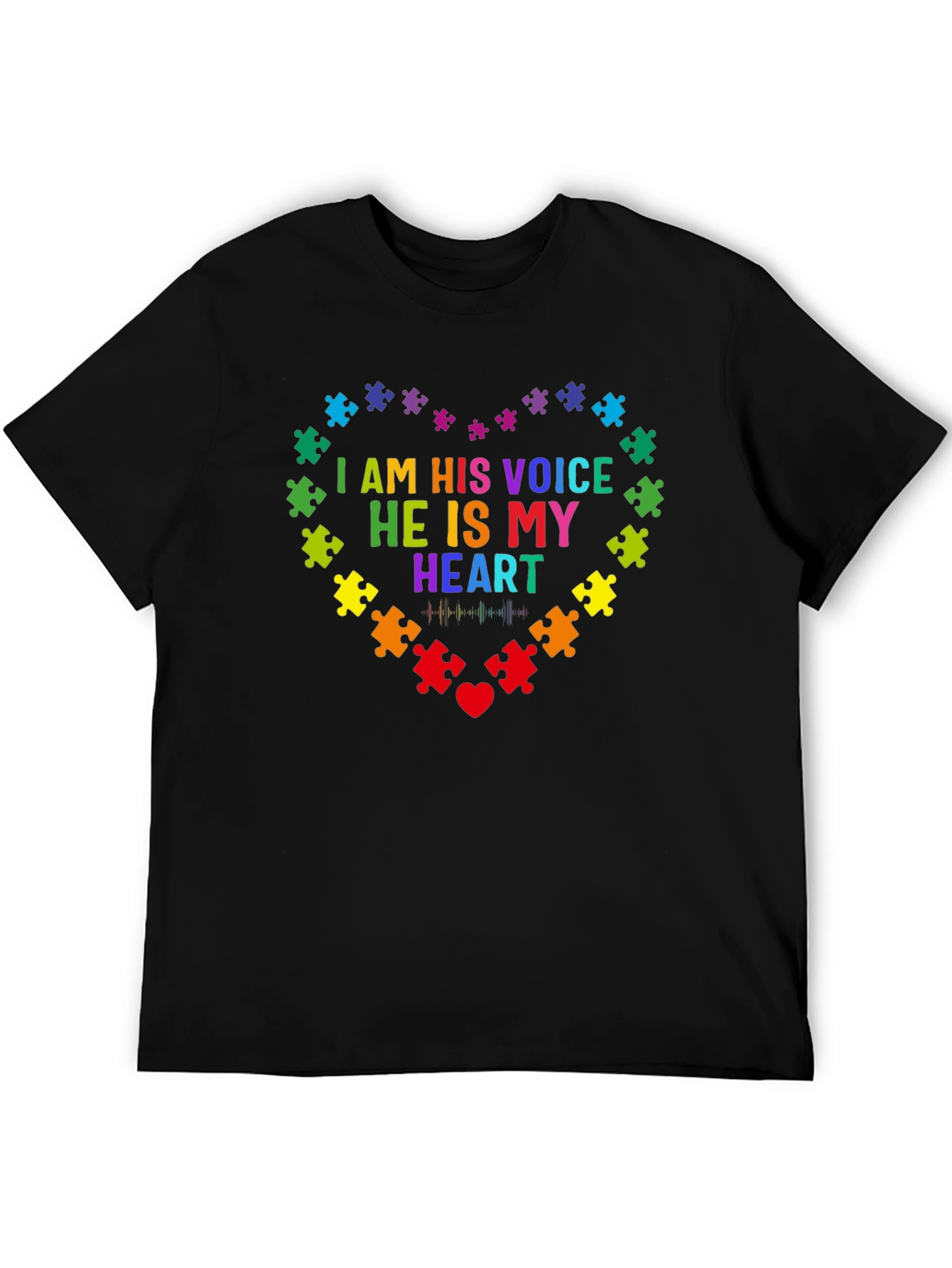 Autism Awareness Puzzle Heart T-Shirt