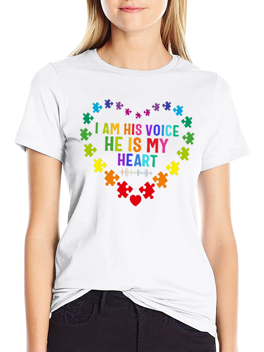 Autism Awareness Puzzle Heart T-Shirt