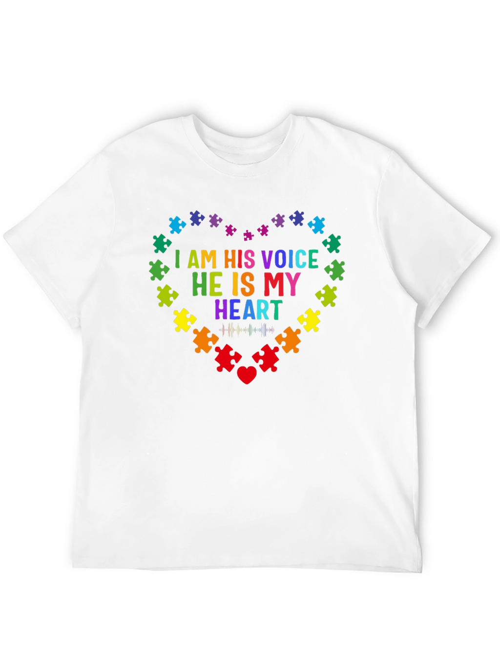 Autism Awareness Puzzle Heart T-Shirt