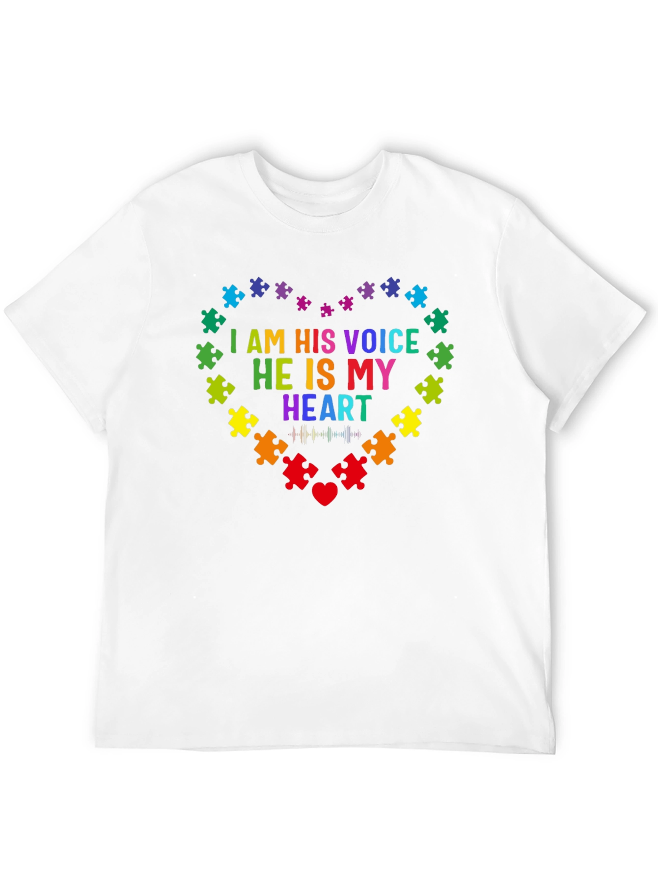 Autism Awareness Puzzle Heart T-Shirt