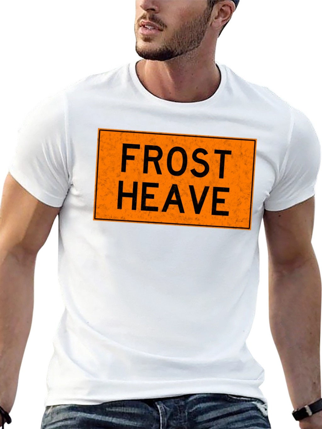 Frost Heave T-Shirt - Black Graphic Tee