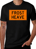 Frost Heave T-Shirt - Black Graphic Tee