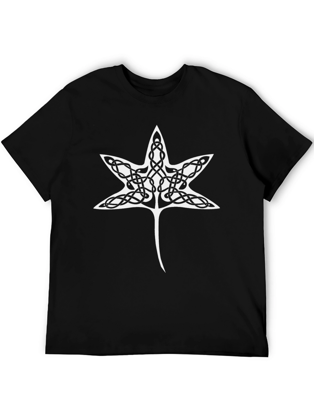 Celtic Knot Star T-Shirt - Black