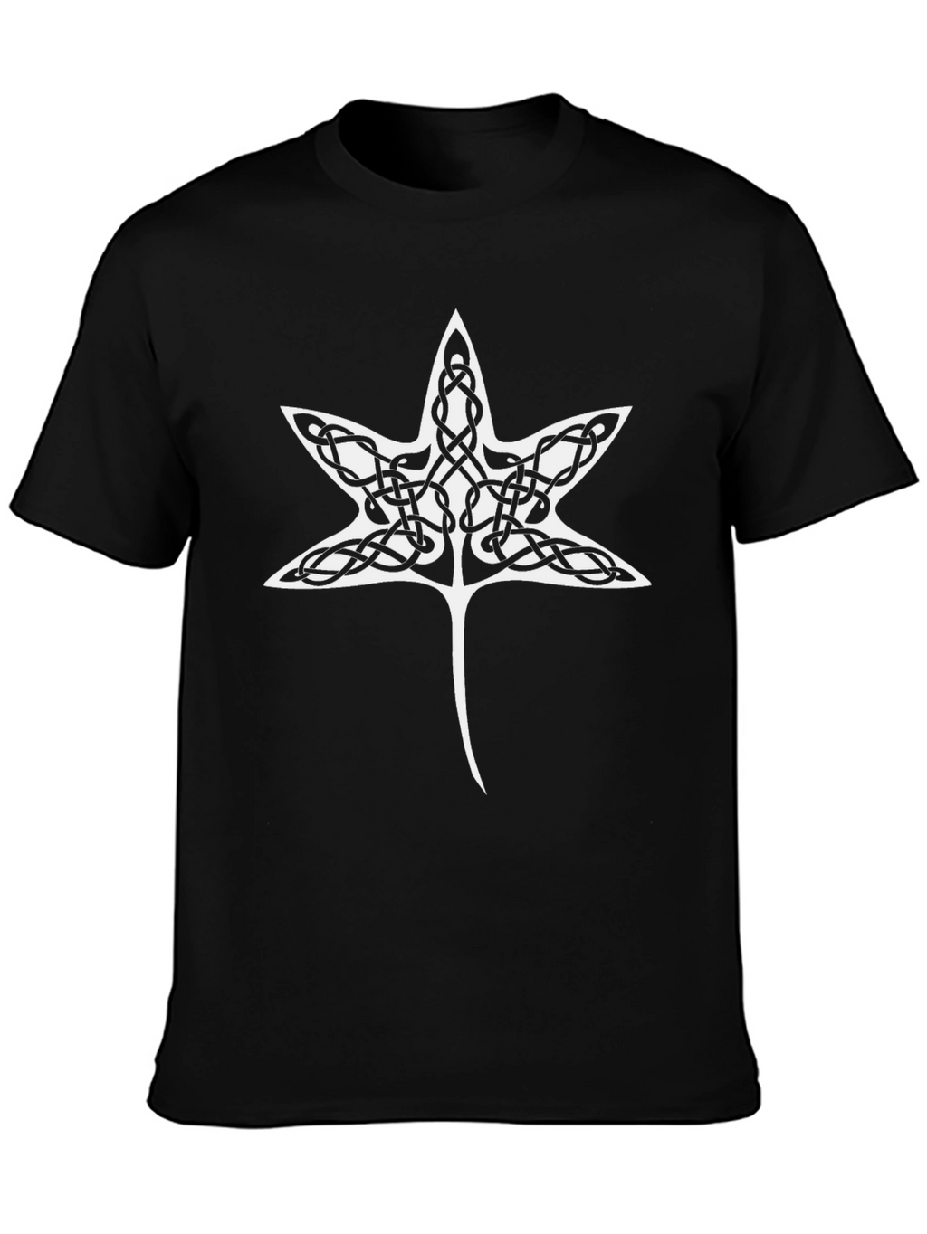 Celtic Knot Star T-Shirt - Black
