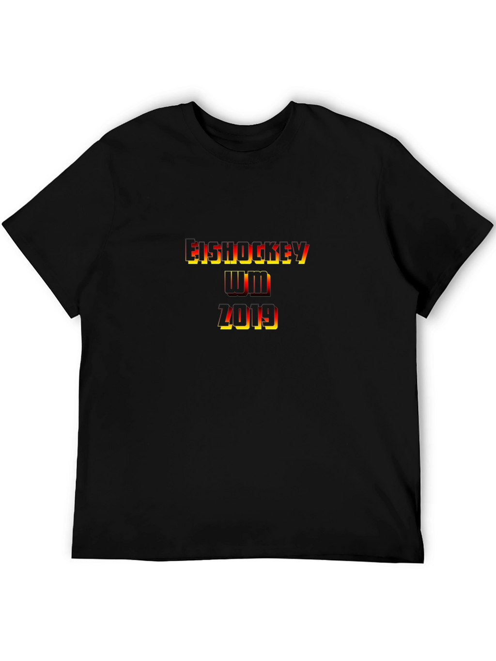 Eishockey WM 2019 Black T-Shirt