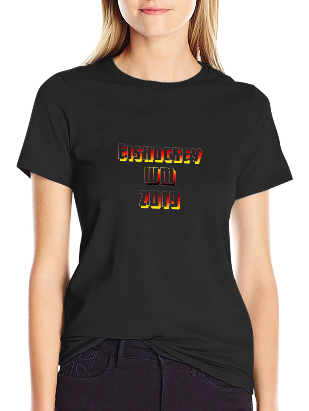 Eishockey WM 2019 Black T-Shirt