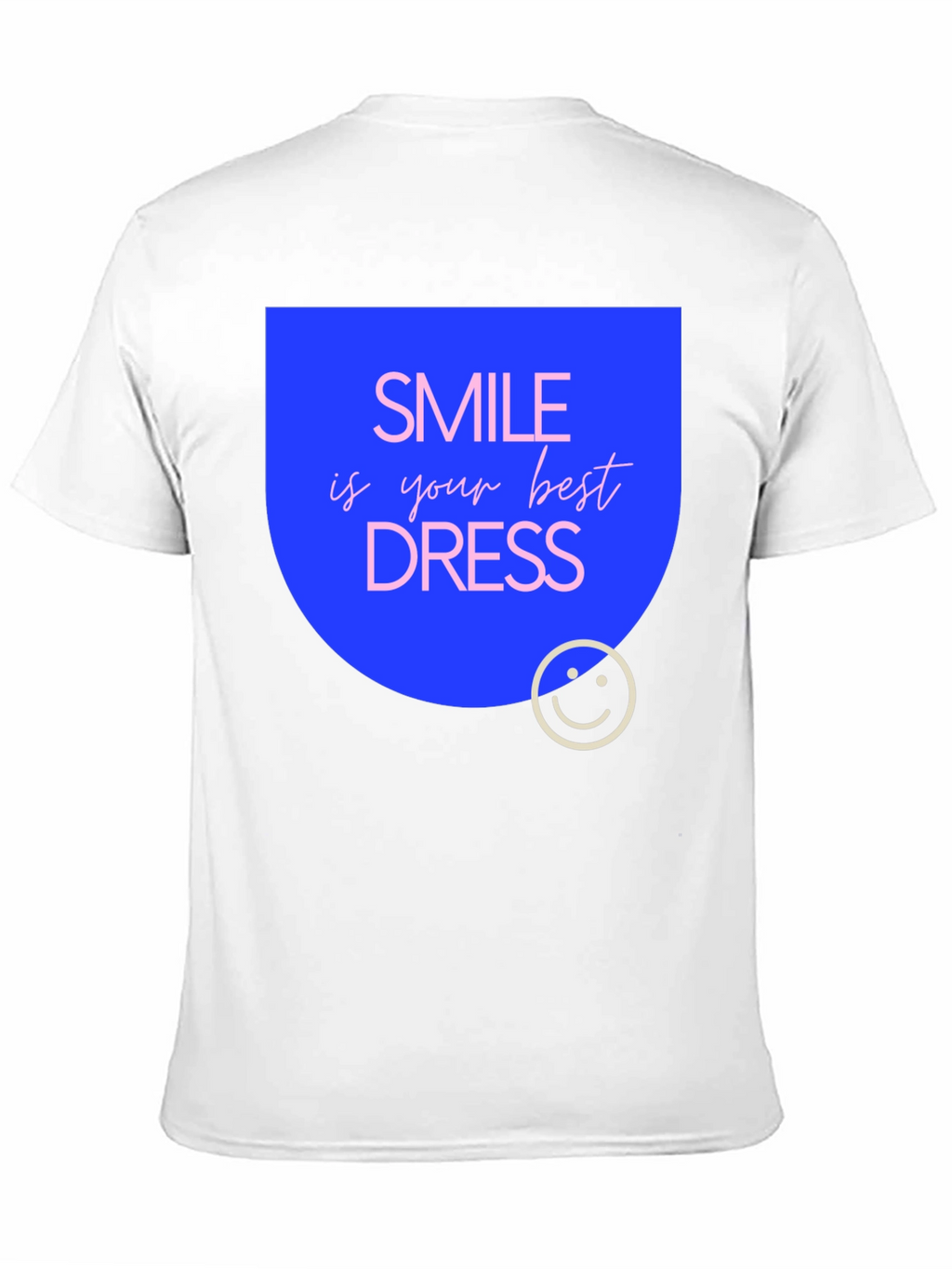 Smile is Your Best Dress Black T-Shirt