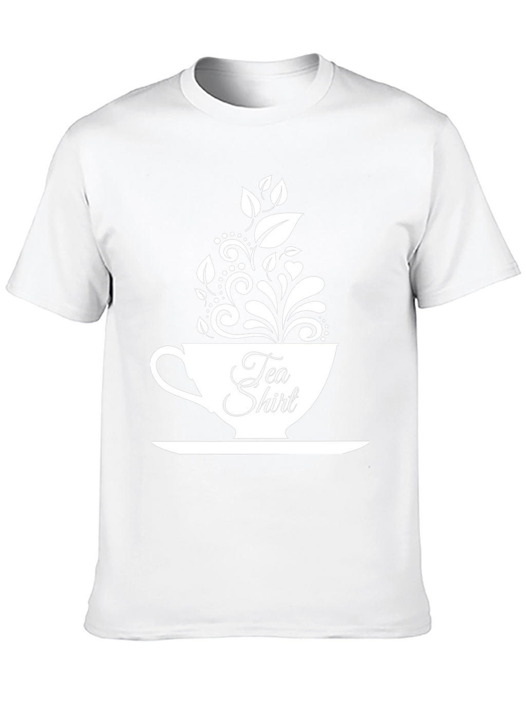 Tea Shirt Graphic Tee - Black Cotton Blend