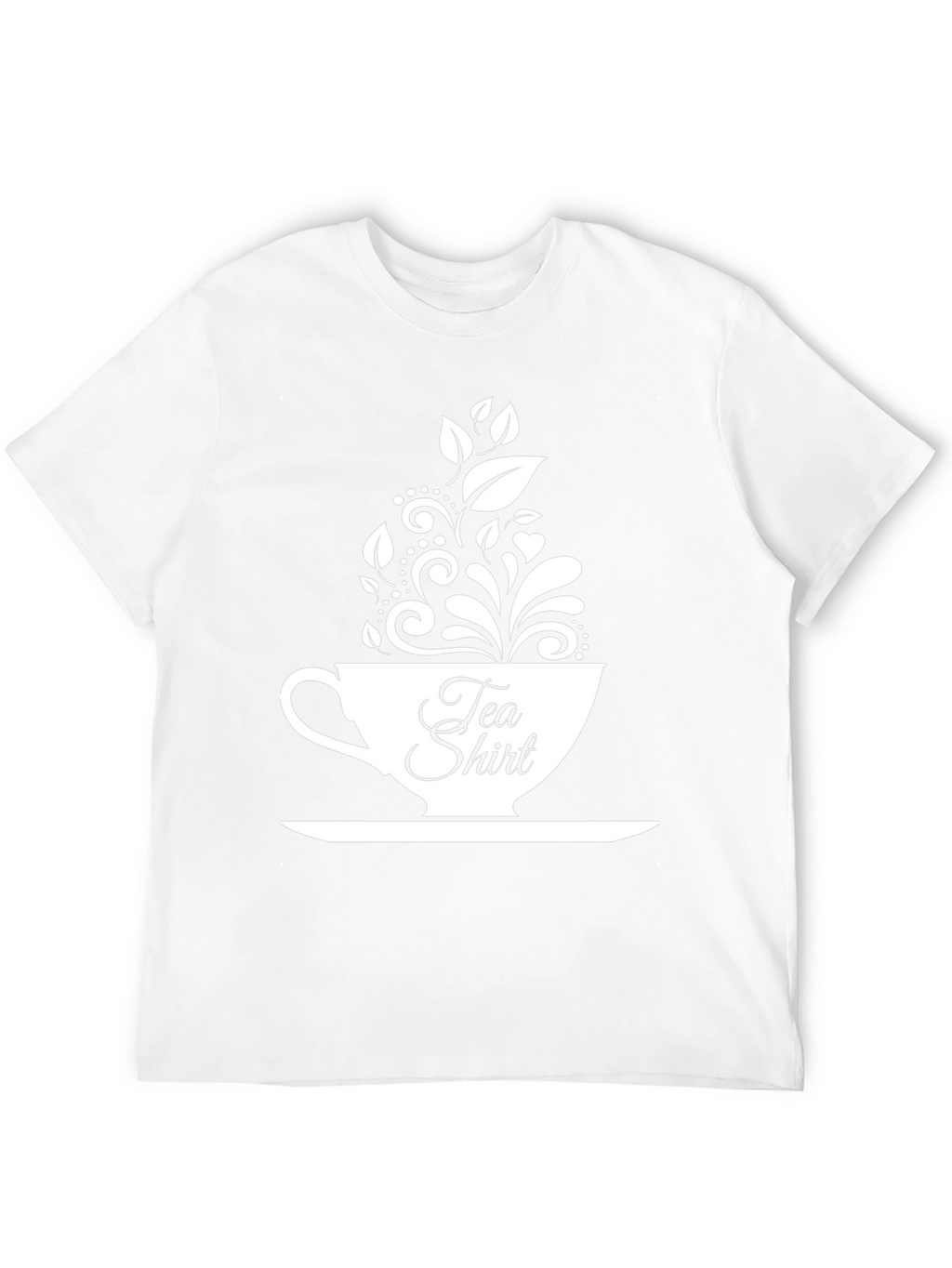 Tea Shirt Graphic Tee - Black Cotton Blend