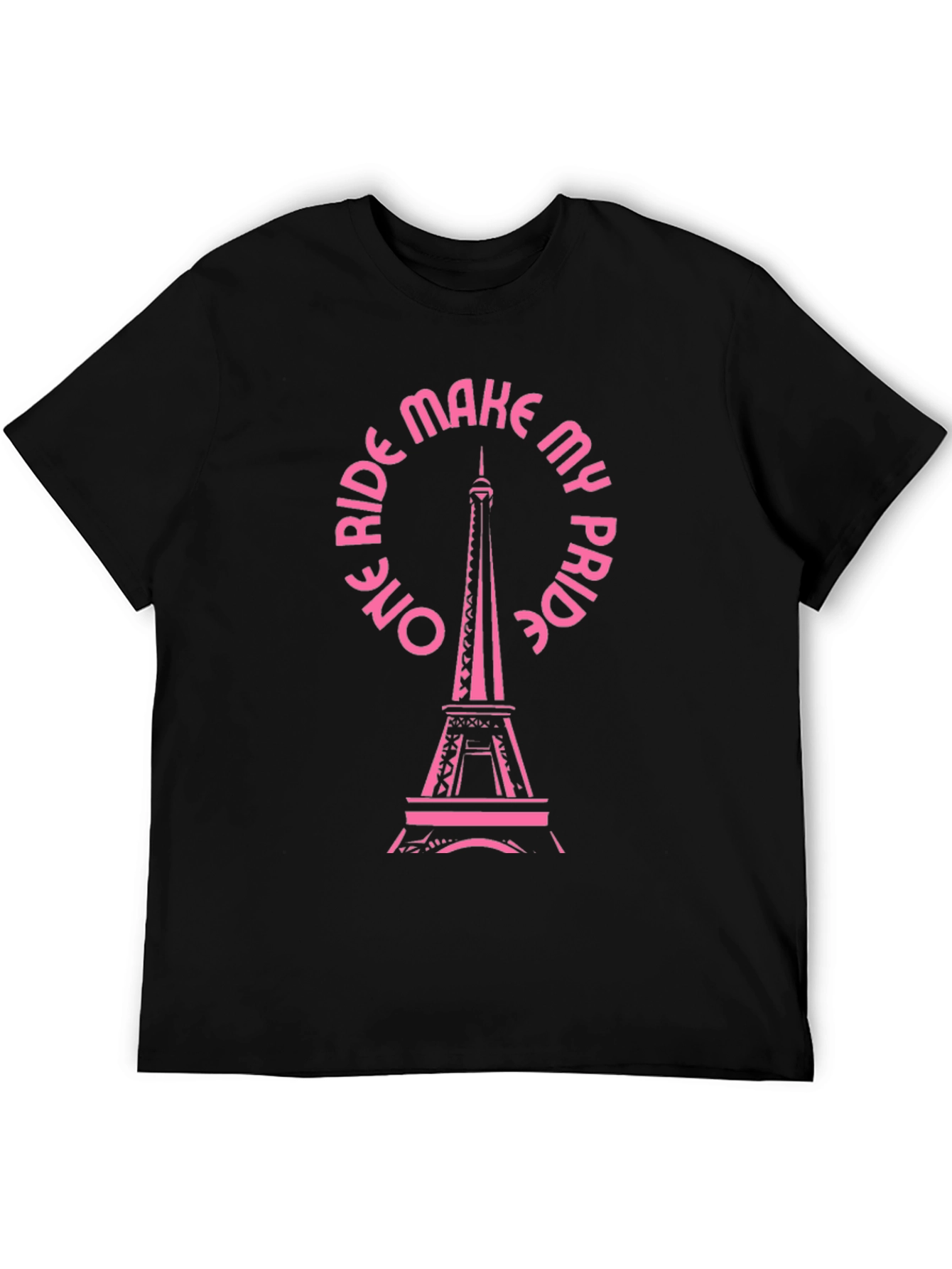 Paris Pride Black Graphic Tee