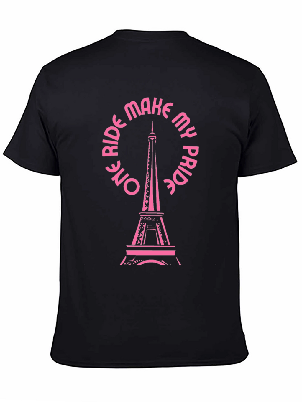 Paris Pride Black Graphic Tee