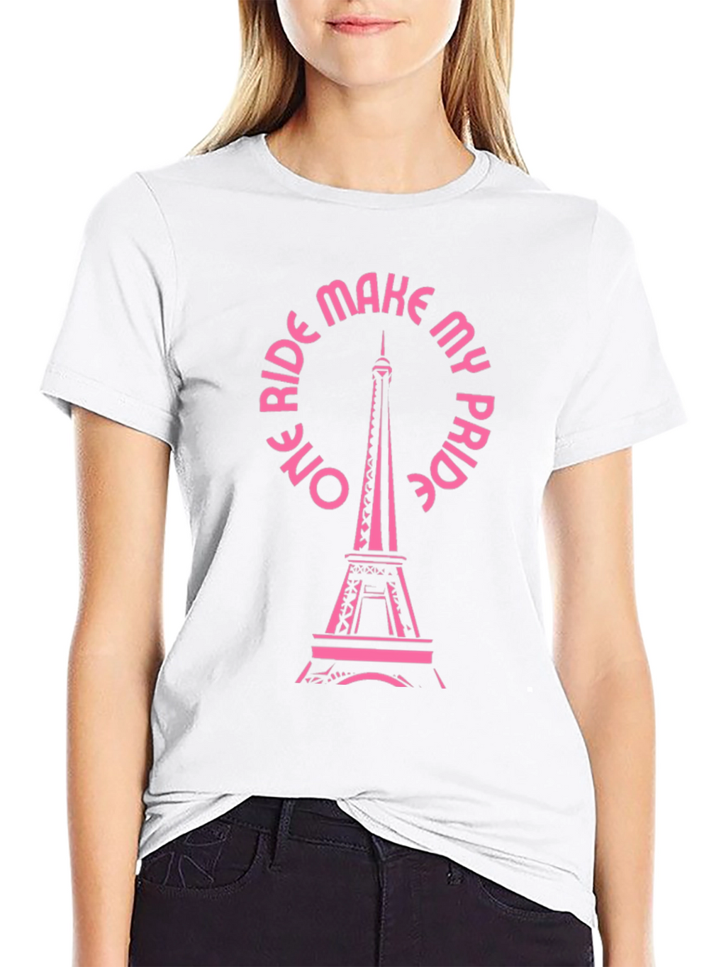 Paris Pride Black Graphic Tee