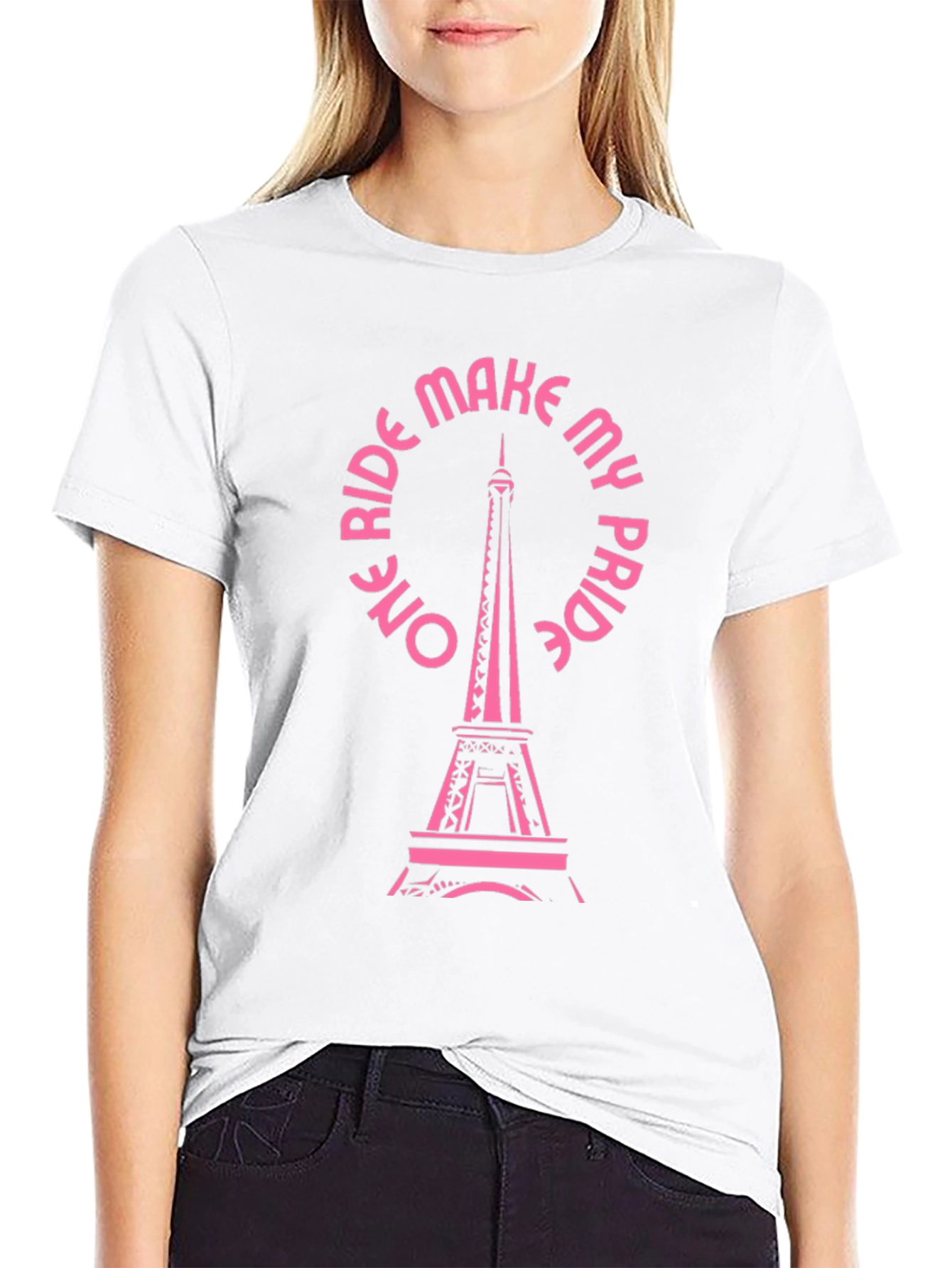 Paris Pride Black Graphic Tee