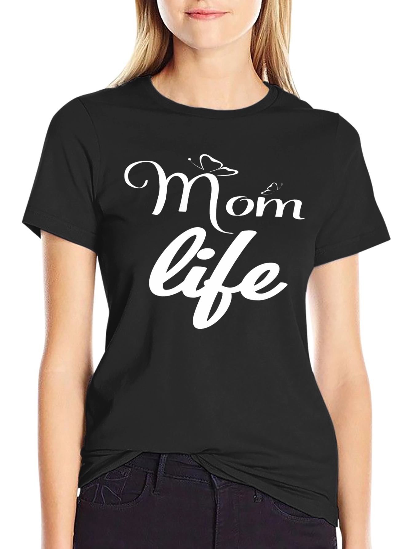 Mom Life Graphic Tee - Comfortable Casual Style