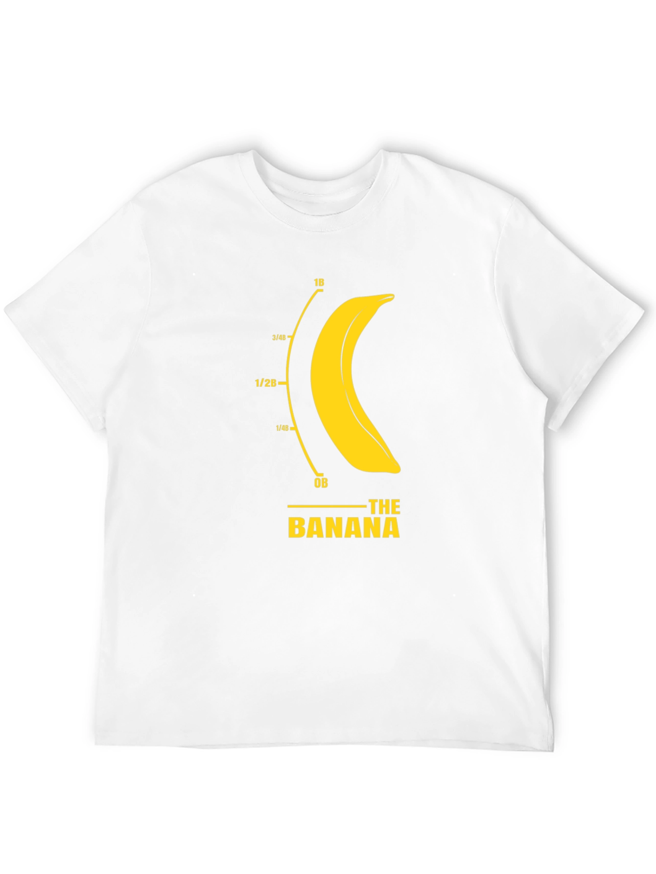 Banana Scale T-Shirt - Funny Offensive Lineman Tee