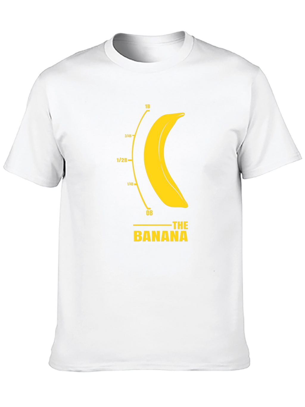 Banana Scale T-Shirt - Funny Offensive Lineman Tee