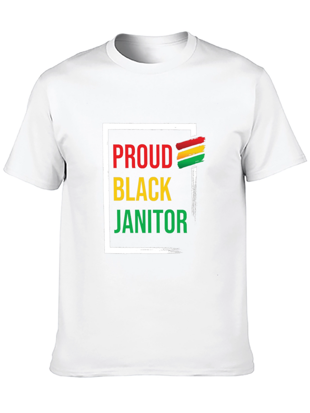 Proud Black Janitor Graphic Tee
