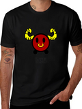 Taurus Zodiac Sign Black T-Shirt
