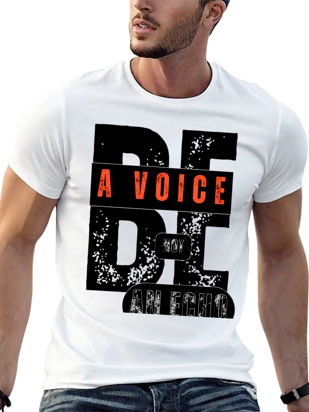 Be a Voice Tee - Motivational Graphic T-Shirt