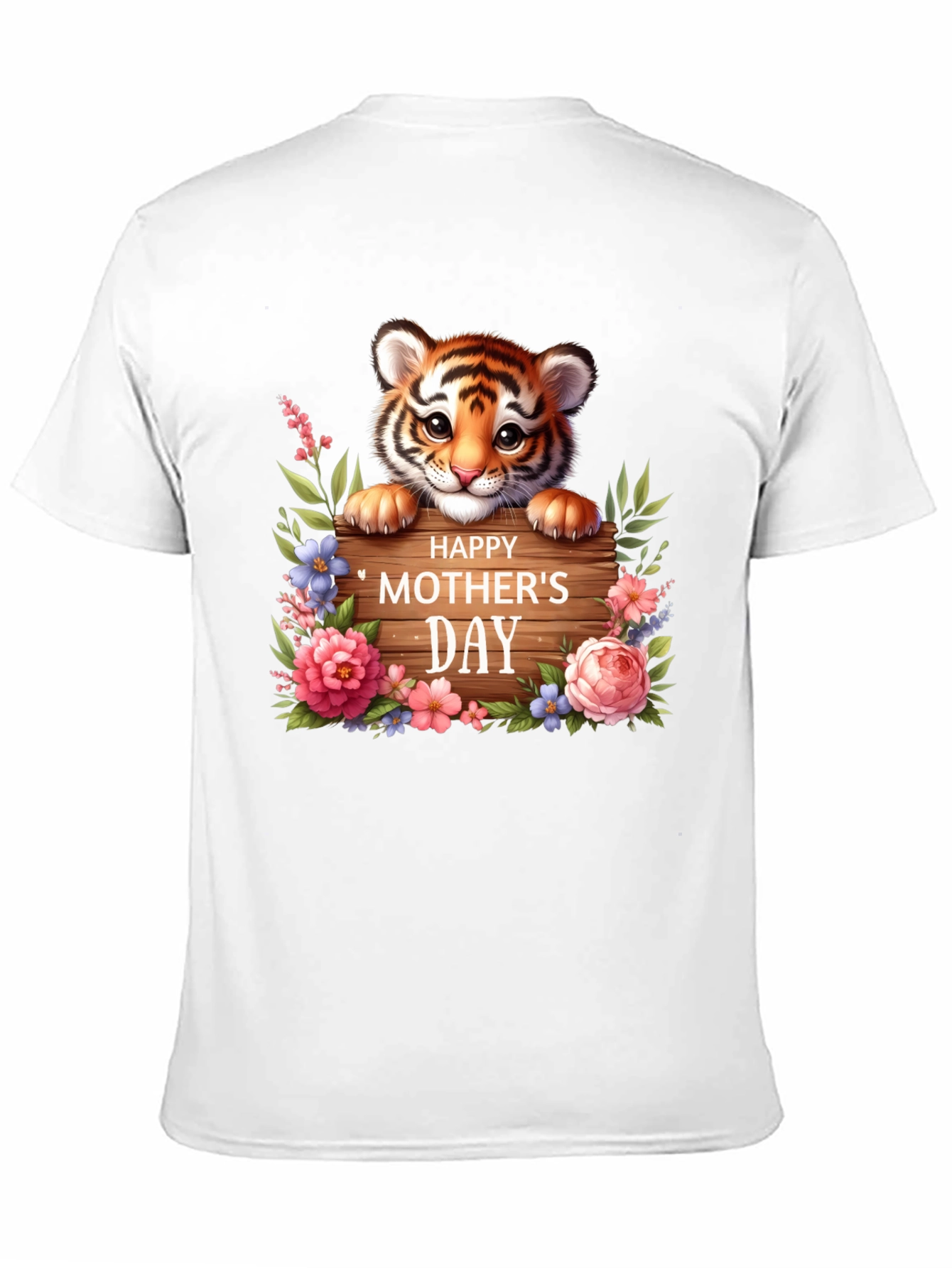 Tiger Cub Mothers Day T-Shirt