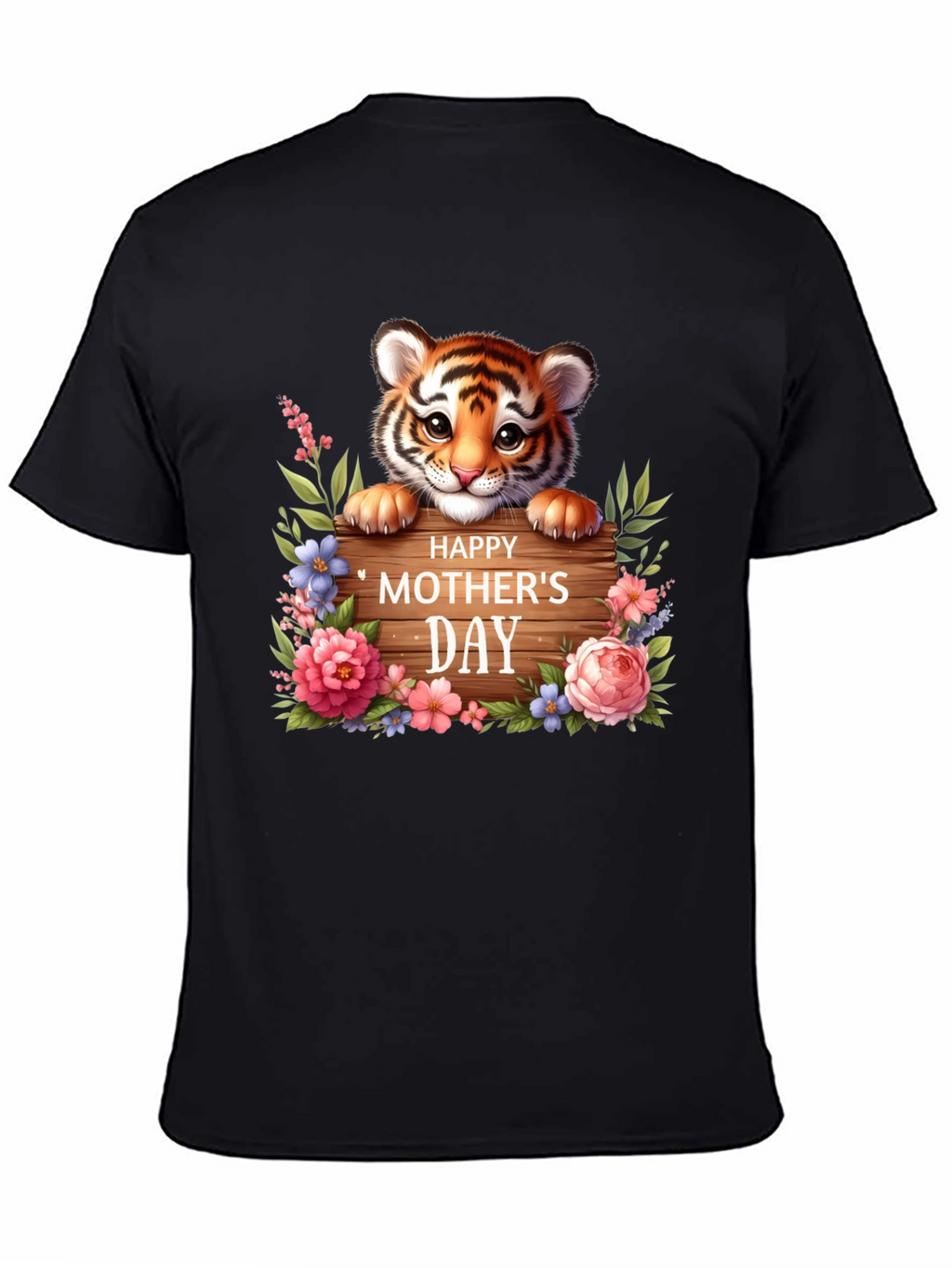 Tiger Cub Mothers Day T-Shirt